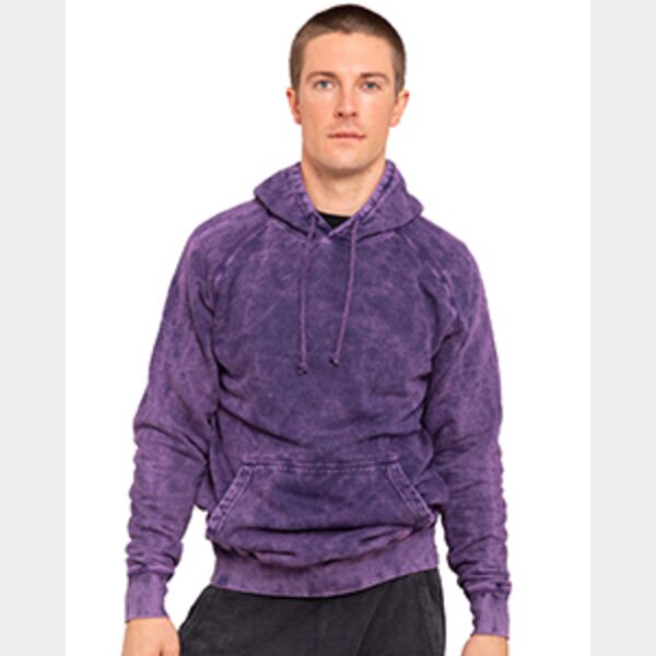 Unisex Vintage Raglan Hooded Sweatshirt Thumbnail