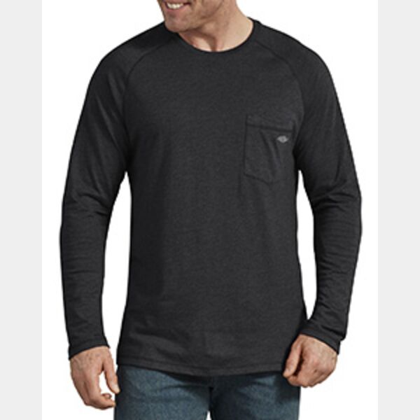 Men's Temp-iQ Performance Cooling Long Sleeve Pocket T-Shirt Thumbnail