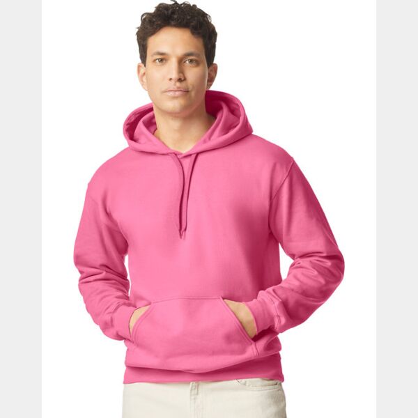 Adult Softstyle® Fleece Pullover Hooded Sweatshirt Thumbnail