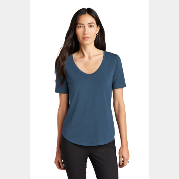 Women's Stretch Jersey Relaxed Scoop Thumbnail