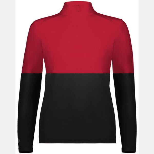 Ladies' Momentum Team Quarter-Zip Knit Thumbnail