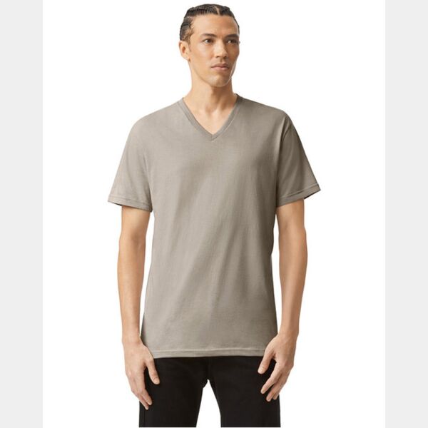 Unisex CVC V-Neck T-Shirt Thumbnail
