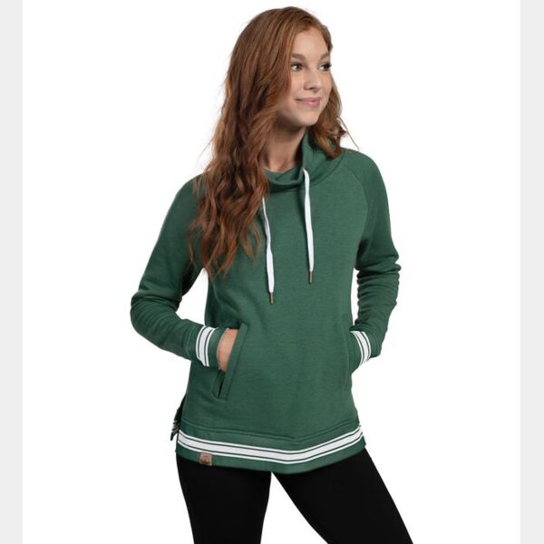 Ladies All-American Funnel Neck Pullover Thumbnail