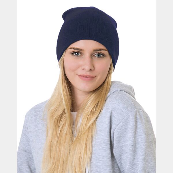 USA Made 8" Knit Beanie Thumbnail