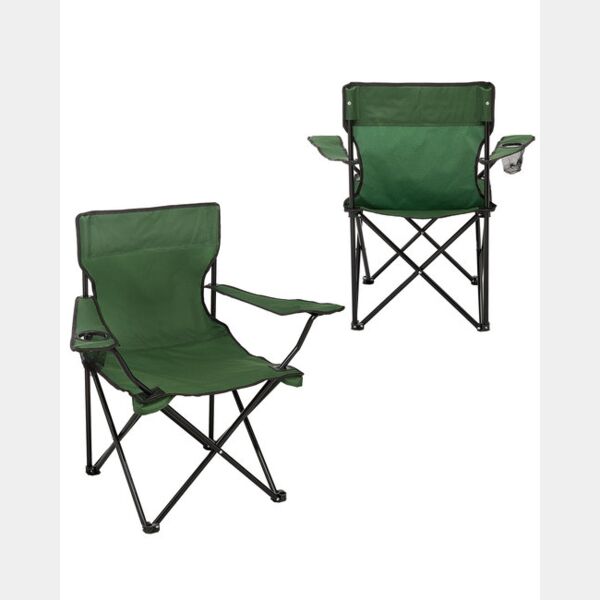 Folding Captains Camping Chair Thumbnail