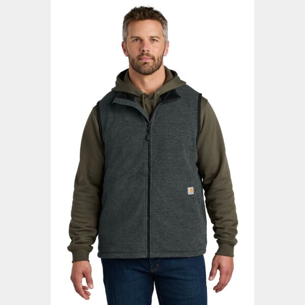 Textured Fleece Vest Thumbnail