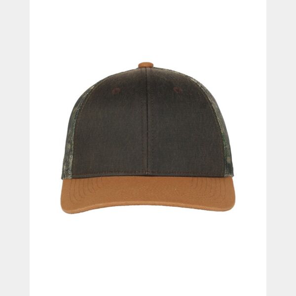 Structured Camo Mesh Back Hat Thumbnail