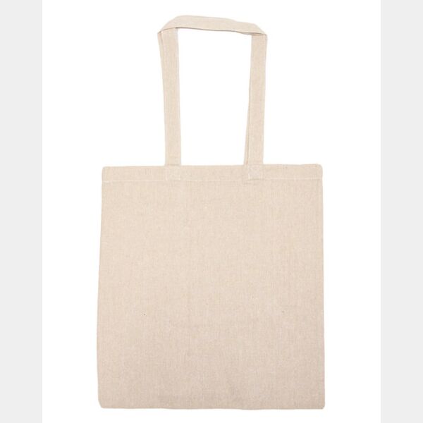 Lightweight Recycled Canvas Over the Shoulder Extended Handle Tote Bag Thumbnail