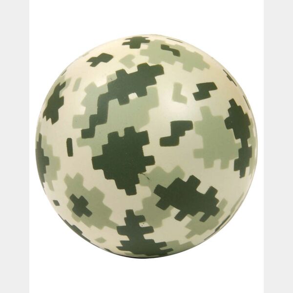 Digi Camo Round Stress Ball Thumbnail