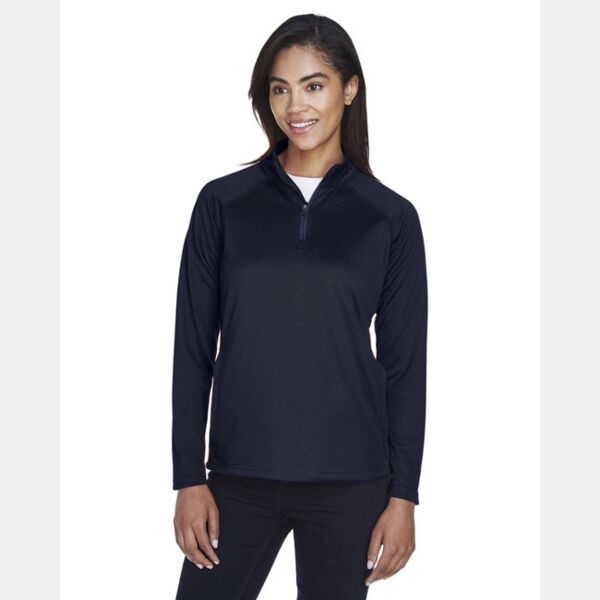 Ladies' Stretch Tech-Shell® Compass Quarter-Zip Thumbnail