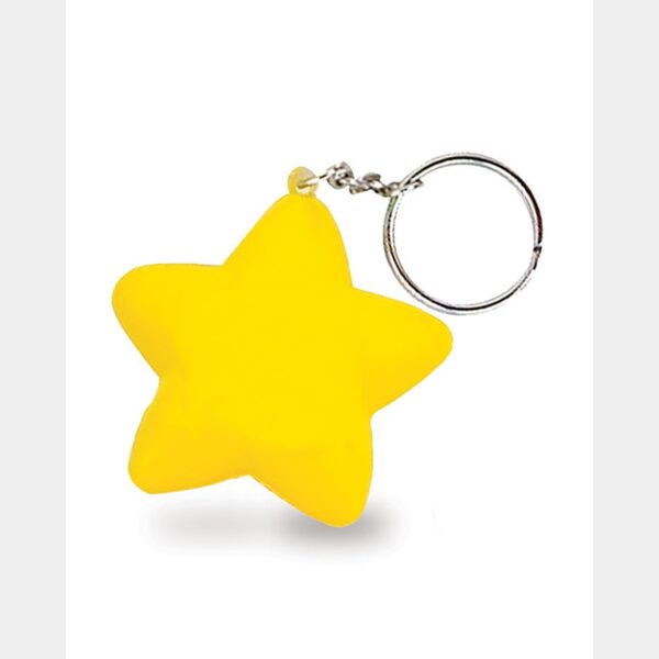 Star Shape Stress Ball Keychain Thumbnail
