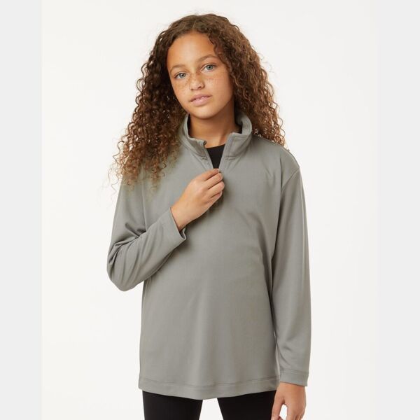 Youth Pro-Lock Performance Quarter-Zip Pullover Thumbnail
