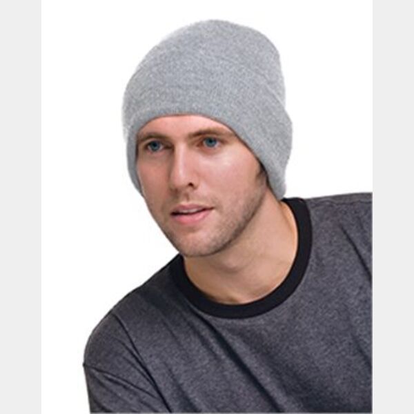 USA-Made 12'' Knit Cuffed Beanie Thumbnail