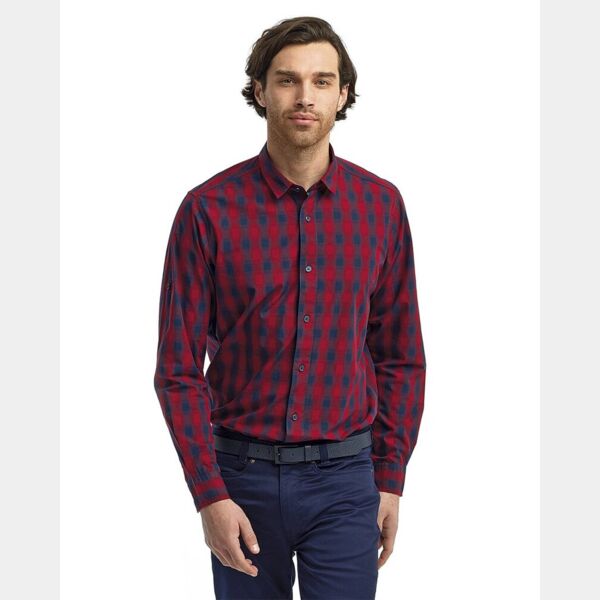 Men's Mulligan Check Cotton Shirt Thumbnail