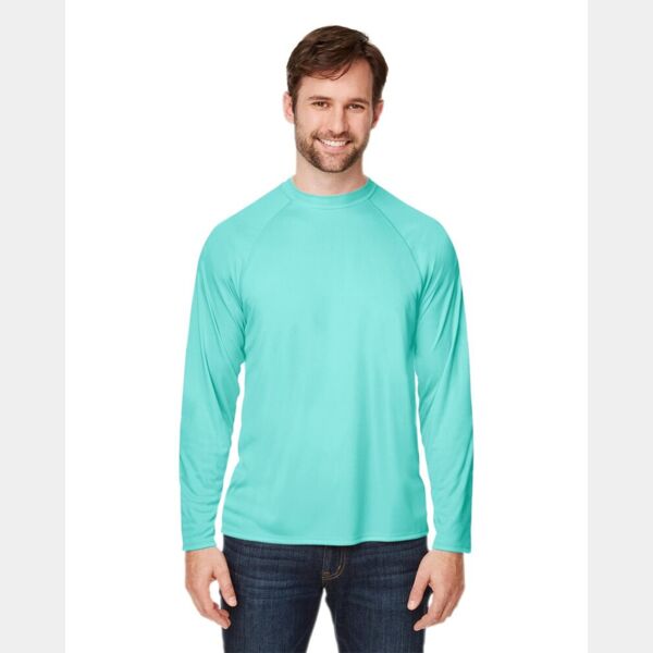 Unisex Ultra UVP™ Marina Raglan Long Sleeve T-Shirt Thumbnail