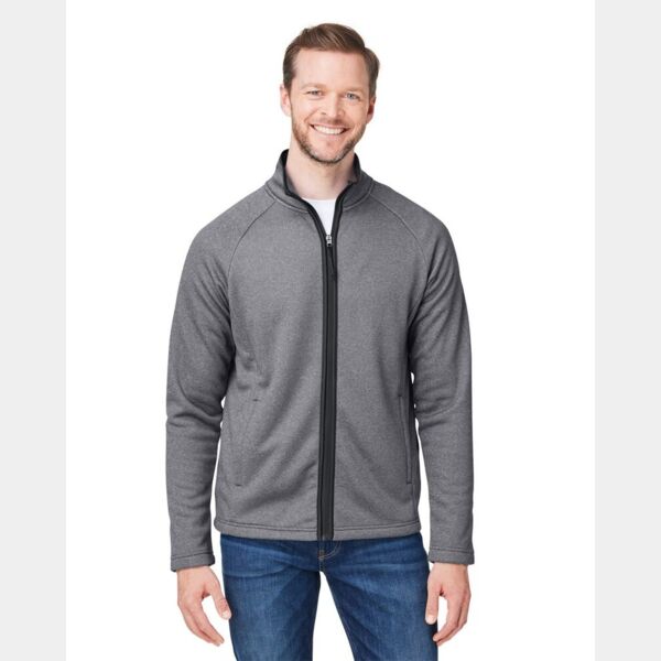 Men's Venture Heathered Stripe Full-Zip Thumbnail