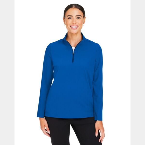 Women's CrownLux Performance® Windsor Welded Quarter-Zip Pullover Thumbnail