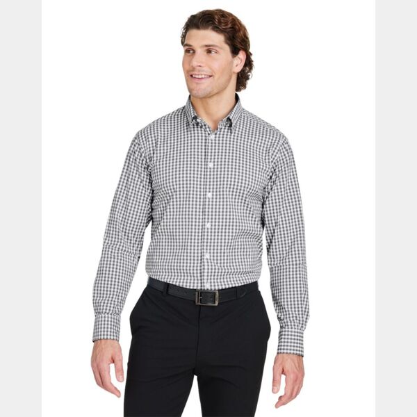 Men's CrownLux Performance® Gingham Dress Shirt Thumbnail