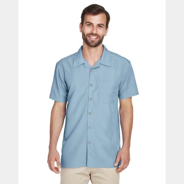 Men's Barbados Textured Camp Shirt Thumbnail
