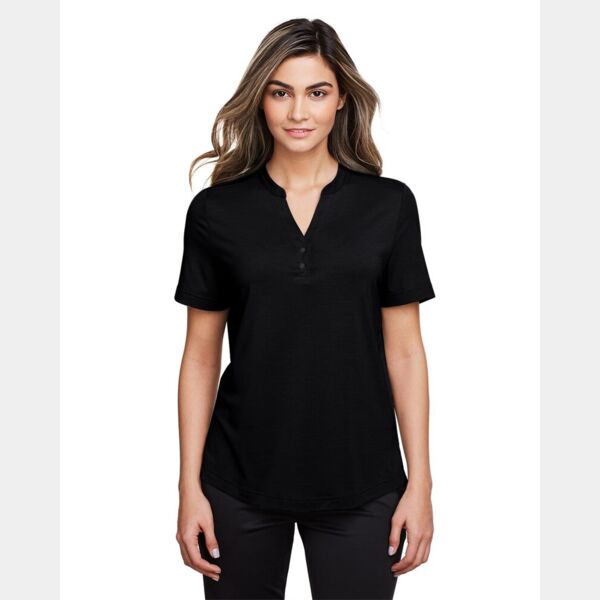 Women's JAQ Snap-Up Stretch Performance Polo Thumbnail