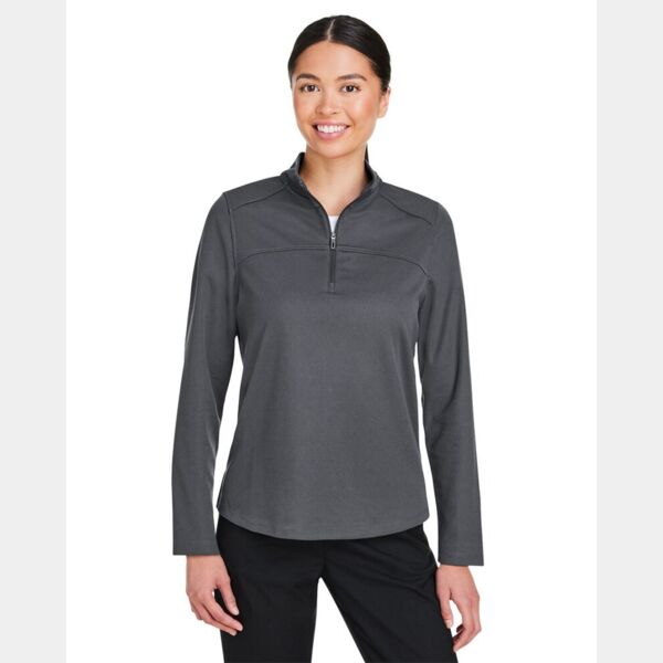 Women's Express Tech Performance Pique Quarter-Zip Pullover Thumbnail