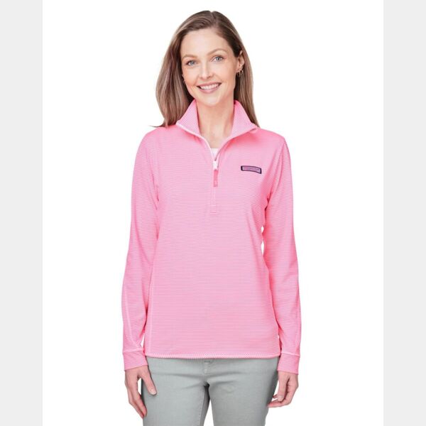 Women's Microstripe Sankaty Half-Zip Pullover Thumbnail
