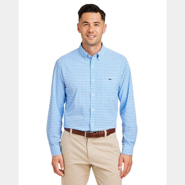 Men's On-The-Go Nylon Gingham Shirt Thumbnail