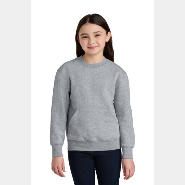 Youth Core Fleece Crewneck Pocket Sweatshirt Thumbnail