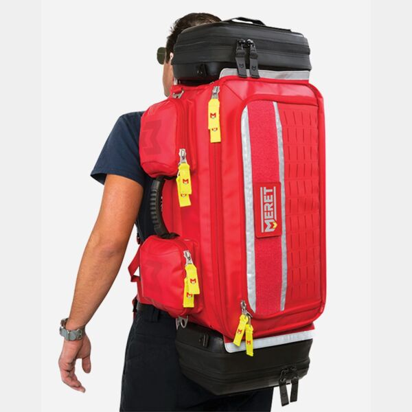 OMNI™ PRO X Red Convertible Backpack Bag Thumbnail