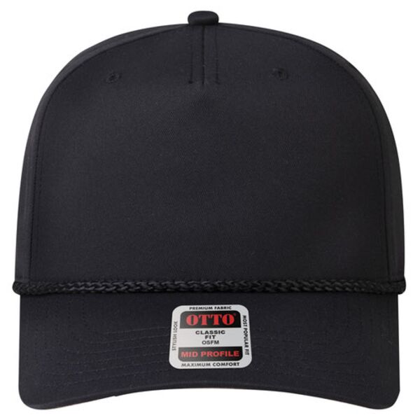 OTTO CAP® 5 Panel Mid Profile Baseball Cap Thumbnail