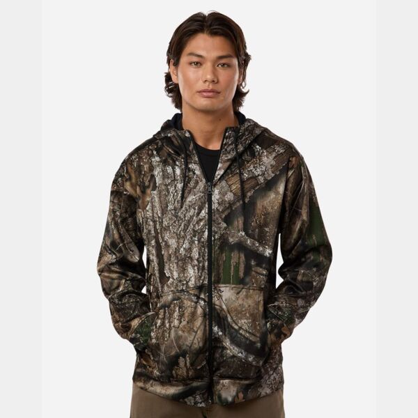 Unisex Realtree® Performance Full-Zip Hooded Sweatshirt Thumbnail