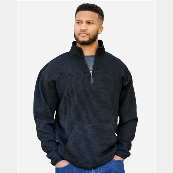Unisex Pebble Fleece Quarter-Zip Pullover Thumbnail