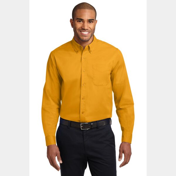 Extended Size Long Sleeve Easy Care Shirt Thumbnail