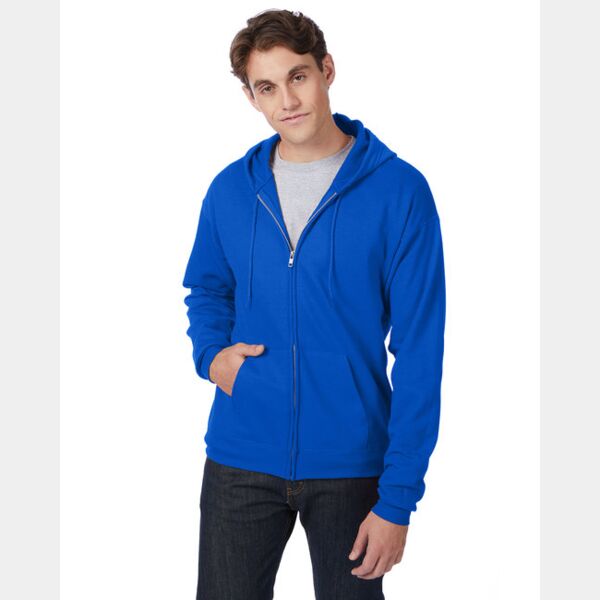 Adult EcoSmart® Full-Zip Hooded Sweatshirt Thumbnail