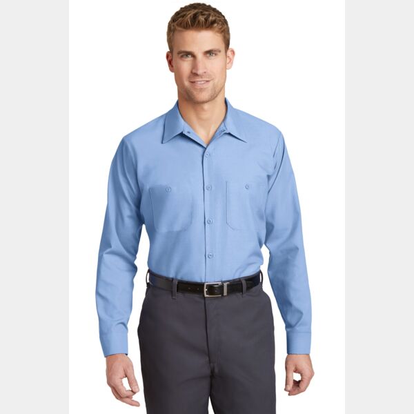Long Size, Long Sleeve Industrial Work Shirt Thumbnail