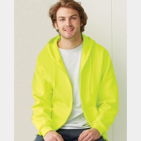 Unisex NuBlend® Full-Zip Hooded Sweatshirt Thumbnail