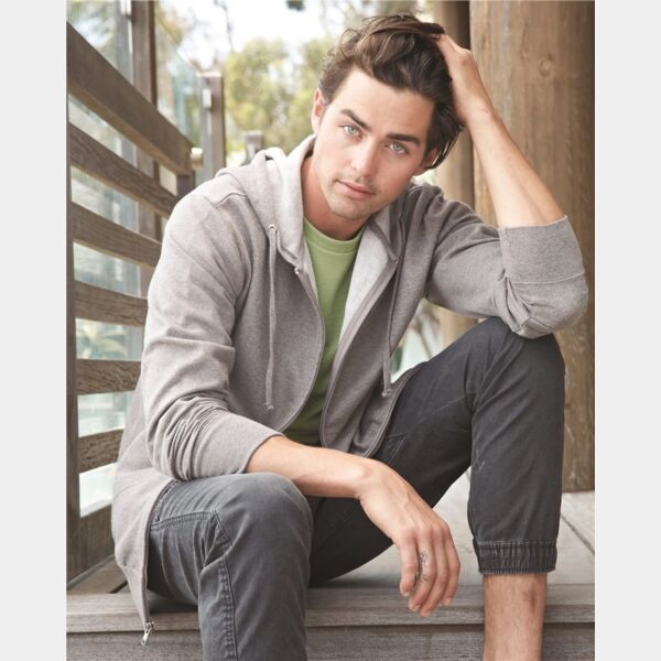 Unisex Heavyweight Full-Zip Hooded Sweatshirt Thumbnail