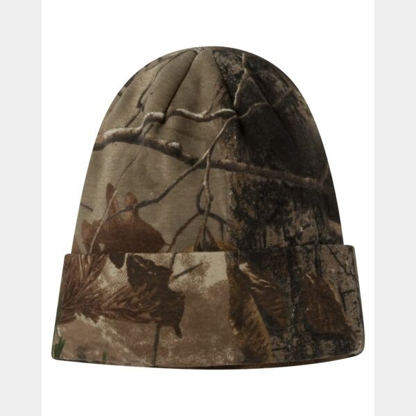 12" Licensed Camo Cuffed Beanie Thumbnail