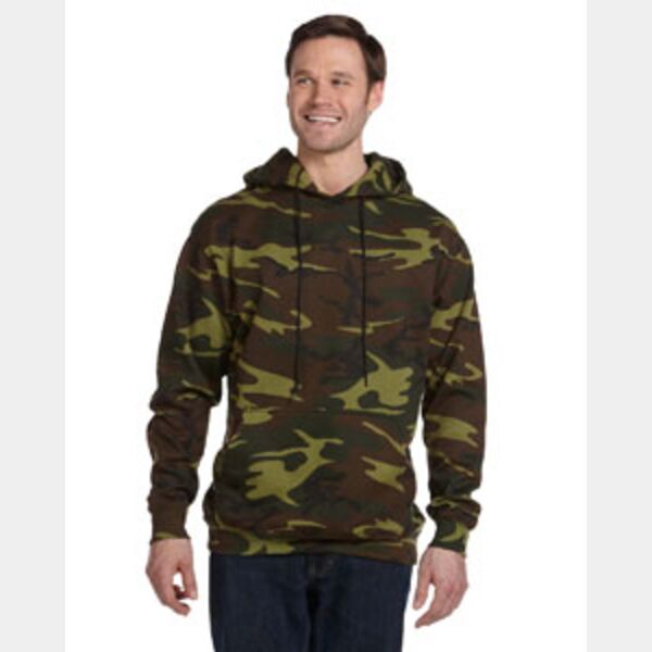 Unisex Camo Pullover Hoodie Thumbnail