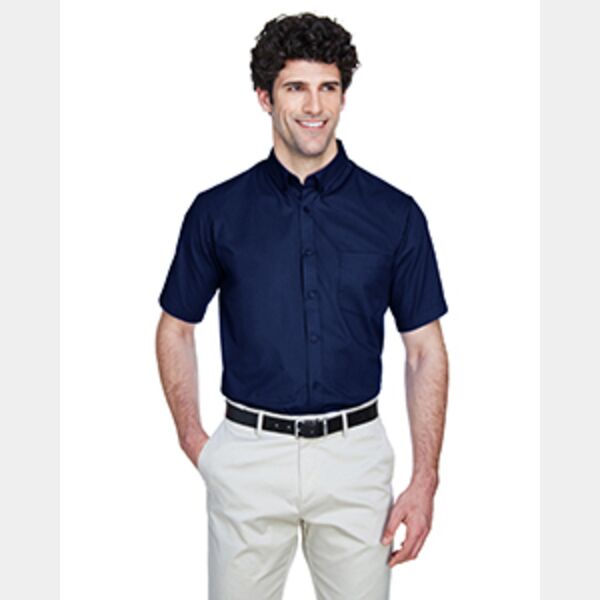 Men's Optimum Short-Sleeve Twill Shirt Thumbnail