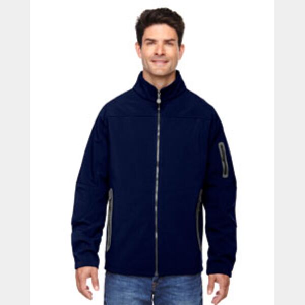 Men's Three-Layer Fleece Bonded Soft Shell Technical Jacket Thumbnail