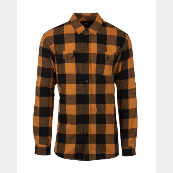 Men's Plaid Flannel Shirt Thumbnail