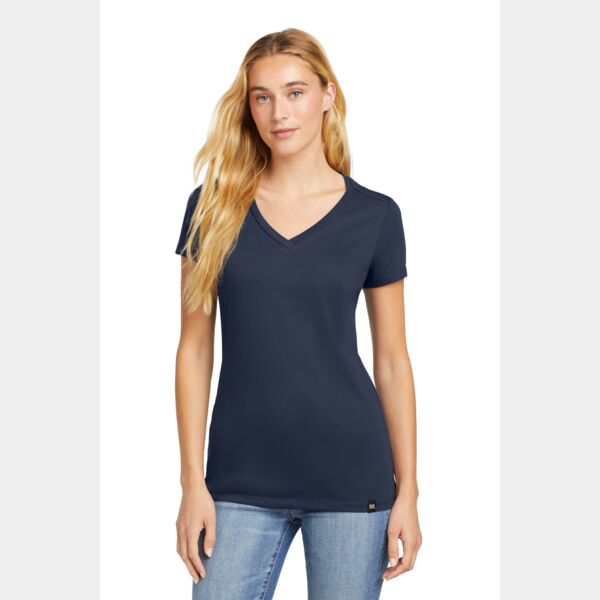 Women's Heritage Blend V Neck Tee Thumbnail