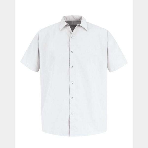 Men's Specialized Pocketless Polyester Work Shirt Thumbnail