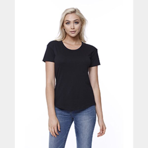Ladies' CVC Melrose High Low T-shirt Thumbnail