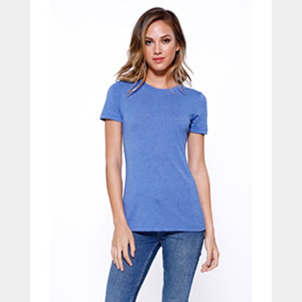 Ladies' Triblend Crew Neck T-Shirt Thumbnail