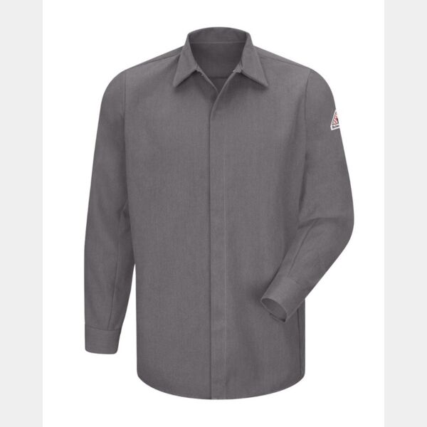 Men's Concealed-Gripper Pocketless Long Sleeve Shirt - CoolTouch® 2 Thumbnail