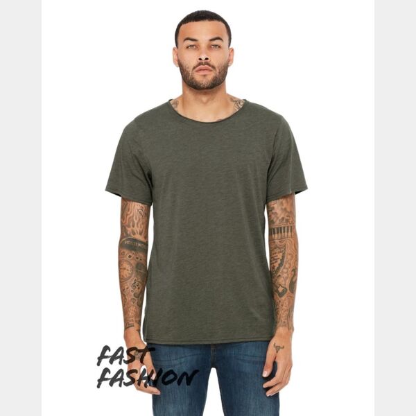 Unisex FWD Fashion Triblend Raw Neck Tee Thumbnail