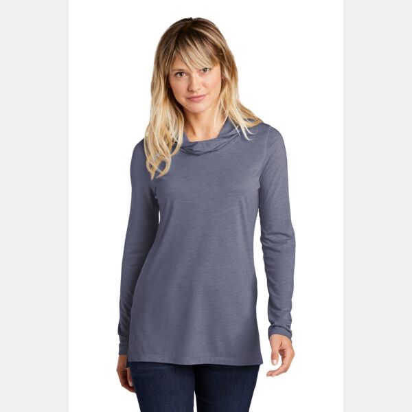 Women's PosiCharge ® Tri Blend Wicking Long Sleeve Hoodie Thumbnail
