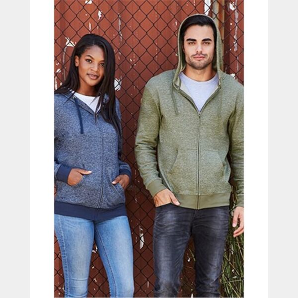 Unisex Pacifica Full-Zip Hoodie Sweatshirt Thumbnail